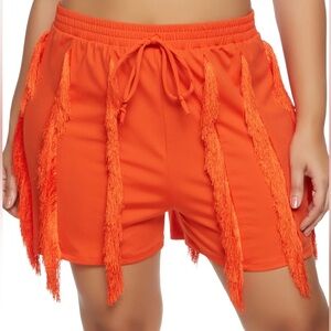 Fringe shorts